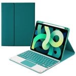 Royal Bailey HK102C Capa Teclado Bluetooth para iPad 10.2 (2021/2020/2019)/Air 10.5/Pro 10.5 Verde Royal Bailey HK102C Capa Teclado Bluetooth para iPad 10.2 (2021/2020/2019)/Air 10.5/Pro 10.5 Verde