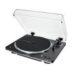 Tocadiscos Audio-Technica AT-LP70XBT Bluetooth Tracção Correia Automático Preto Prateado