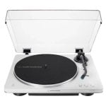 Audio-Technica AT-LP70XBT WS Plattenspieler mit Riemenantrieb, Bluetooth, weiß Audio-Technica AT-LP70XBT WS Plattenspieler mit Riemenantrieb, Bluetooth, weiß