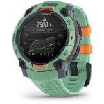 Garmin Instinct 3 AMOLED GPS NFC 45mm AMOLED Grün Wasserdicht 10ATM SpO2 Pulsmessung