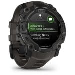 Smartwatch Garmin Instinct 3 AMOLED GPS 1.3" 4GB Linterna Sensor Avanzado Negro