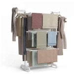Étendoir à linge vertical Newlux Bastion V40 Blanc