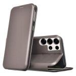 Cool Funda Flip Cover Elegance Plata para Samsung Galaxy S25 Ultra Cool Funda Flip Cover Elegance Plata para Samsung Galaxy S25 Ultra