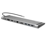 Owlotech HUB Docking 11 en 1 USB-C a 1x HDMI, 1x USB-C 87W, 1x Jack 3.5mm, 1x VGA, 1x RJ45, 1x USB-C, 3x USB, 1x SD, 1x Lector Tarjeta