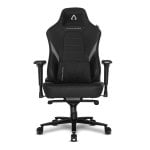 Alpha Gamer Phenix Silla Gaming de Tela con Cojín y Almohada Cervical Negra/Gris Alpha Gamer Phenix Silla Gaming de Tela con Cojín y Almohada Cervical Negra/Gris