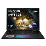 MSI Titan 18 HX Dragon Edition A2XWIG-227ES Intel Core Ultra 9 285HX/64 GB/4 TB SSD/RTX 5080/18" MSI Titan 18 HX Dragon Edition A2XWIG-227ES Intel Core Ultra 9 285HX/64 GB/4 TB SSD/RTX 5080/18"