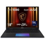 MSI Titan 18 HX AI A2XWIG-245ES Intel Core Ultra 9 285HX/64 GB/SSD de 2 TB/RTX 5080/18" MSI Titan 18 HX AI A2XWIG-245ES Intel Core Ultra 9 285HX/64 GB/SSD de 2 TB/RTX 5080/18"