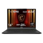 MSI Stealth A16 AI+ A3XWJG-021XES AMD Ryzen AI 9 HX 370/64 GB/SSD de 1 TB/RTX 5090/16" MSI Stealth A16 AI+ A3XWJG-021XES AMD Ryzen AI 9 HX 370/64 GB/SSD de 1 TB/RTX 5090/16"