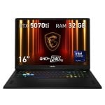MSI Vector 16 HX AI A2XWHG-097XES Intel Core Ultra 7 255HX/32 GB/SSD de 1 TB/RTX 5070 Ti/16" MSI Vector 16 HX AI A2XWHG-097XES Intel Core Ultra 7 255HX/32 GB/SSD de 1 TB/RTX 5070 Ti/16"
