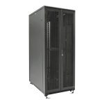 Aiten Data Armario Rack Suelo 19" 42U 800x1200x2060mm montado con accesorios, gran capacidad para IA
