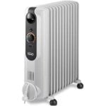 DeLonghi Radia-s Easytronic Radiador de Aceite Eléctrico 2500W Blanco