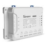 Sonoff 4CH Pro R3 Módulo de 4 Interruptores Inteligentes WiFi Blanco Sonoff 4CH Pro R3 Módulo de 4 Interruptores Inteligentes WiFi Blanco