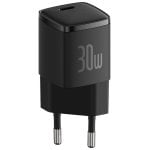 Baseus Cube Pro Mini Caricabatterie Rapido 30W USB-C Nero 
