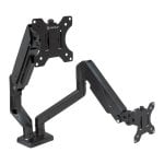 Unykach Doppel-Desktop-Halterung für 13-32-Zoll-Monitore, mit Gasfeder Unykach Doppel-Desktop-Halterung für 13-32-Zoll-Monitore, mit Gasfeder