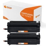 PcCom Essential HP 15A/13A/24A Tóner Compatible Negro Pack 2