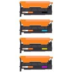 PcCom Essential Samsung CLT-K406S/CLT-C406S/CLT-M406S/CLT-Y406S/CLP360/CLX3305 Tóner Compatible Negro/Cian/Magenta/Amarillo Pack 4
