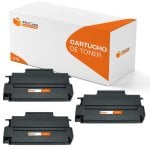 PcCom Essential OKI B2500/B2520/B2540 Tóner Compatible Negro Pack 3