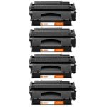 PcCom Essential HP Q7553A/53A Tóner Compatible Negro Pack 4