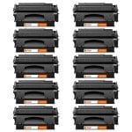 PcCom Essential HP Q7553X/53X Tóner Compatible Negro Pack 10