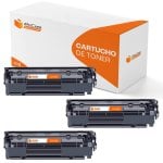 PcCom Essential HP Q2610A/10A Tóner Compatible Negro Pack 3