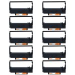 PcCom Essential Epson ERC38/ERC34/ERC30 Cinta Matricial Compatible Negro Pack 10