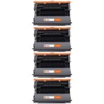 PcCom Essential HP CF237X/37X Tóner Compatible Negro Pack 4