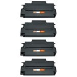 PcCom Essential OKI B2500/B2520/B2540 Tóner Compatible Negro Pack 4