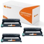 PcCom Essential Brother DR3300 Tambor Compatible Negro Pack 3