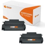 PcCom Essential OKI B2500/B2520/B2540 Tóner Compatible Negro Pack 2