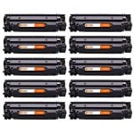PcCom Essential HP C3906A/06A Tóner Compatible Negro Pack 10
