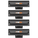 PcCom Essential Samsung MLT-D101S Tóner Compatible Negro Pack 4