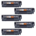 PcCom Essential HP Q2610A/10A Tóner Compatible Negro Pack 5