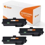 PcCom Essential Kyocera TK1160 Tóner Compatible Negro Pack 3 PcCom Essential Kyocera TK1160 Tóner Compatible Negro Pack 3
