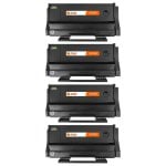 PcCom Essential Ricoh Aficio SP100E/SP112 Tóner Compatible Negro Pack 4
