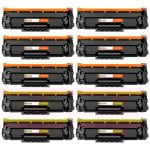 PcCom Essential HP W1390A/139A Tóner Compatible Negro Pack 10