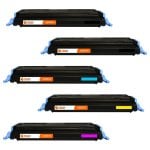 PcCom Essential HP 124A Tóner Compatible Negro/Cian/Magenta/Amarillo Pack 5