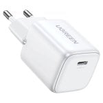Ugreen Nexode Cargador Mini Gan 30w Blanco Ugreen Nexode Cargador Mini Gan 30w Blanco