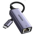 Ugreen 50737 Adaptador USB C-Ethernet 1000 Mbit/s Gris Ugreen 50737 Adaptador USB C-Ethernet 1000 Mbit/s Gris