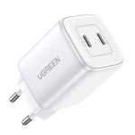 Ugreen Nexode Cargador Carga Rápida Gan 45w 2 USB-C Blanco Ugreen Nexode Cargador Carga Rápida Gan 45w 2 USB-C Blanco