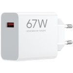 Adaptateur secteur de charge rapide USB-A Xiaomi HyperCharge 67 W Blanc Adaptateur secteur de charge rapide USB-A Xiaomi HyperCharge 67 W Blanc