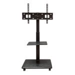 Unykach Boden-TV-Ständer, mobil mit Ablage und höhenverstellbar für 32-75-Zoll-Bildschirme, max. Vesa 600 x 400 mm Unykach Boden-TV-Ständer, mobil mit Ablage und höhenverstellbar für 32-75-Zoll-Bildschirme, max. Vesa 600 x 400 mm