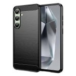 Max Power Digital Funda Fibra de Carbono Antigolpes Silicona Negra para Samsung Galaxy S24 FE Max Power Digital Funda Fibra de Carbono Antigolpes Silicona Negra para Samsung Galaxy S24 FE