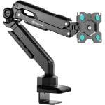 Support pour moniteur et téléviseur Onkron de 13 à 34 pouces - Bras pour moniteur et téléviseur avec poids jusqu'à 10 kg - Support de table pour téléviseur avec support Vesa max 100 x 100 mm / pivotant et inclinable G90-b Noir Support pour moniteur et téléviseur Onkron de 13 à 34 pouces - Bras pour moniteur et téléviseur avec poids jusqu'à 10 kg - Support de table pour téléviseur avec support Vesa max 100 x 100 mm / pivotant et inclinable G90-b Noir
