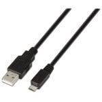 Aisens A101-0027 Cabo Micro-USB 2.0 para USB-A 0.8m Preto Aisens A101-0027 Cabo Micro-USB 2.0 para USB-A 0.8m Preto