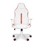 Universal Blue BRP Silla Gaming Blanca Y Roja Premium