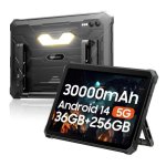 Tablet Blackview Active 10 Pro 11" WiFi + 5G 12GB Preto 256GB NFC ultra-resistente