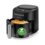 Emerio Af-129369 Freidora De Aire 4.5L 1300W 8 Programas Negra Emerio Af-129369 Freidora De Aire 4.5L 1300W 8 Programas Negra