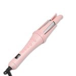 Klack Curler Modelador de Cabelo Automático com 4 Ajustes de Temperatura, Sem Danos, Rosa