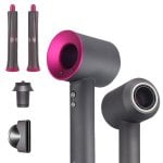 Secador de Cabelo Iónico Profissional Klack High Speed Hairdresser 1600W 3 Velocidades com Acessórios Preto