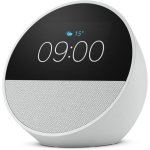 Lautsprecher Amazon Echo Spot Weiß mit Alexa, WLAN, 2,1W, Touchscreen